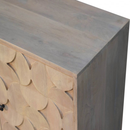 Artisan - Hourglass Carved Marble Cabinet
