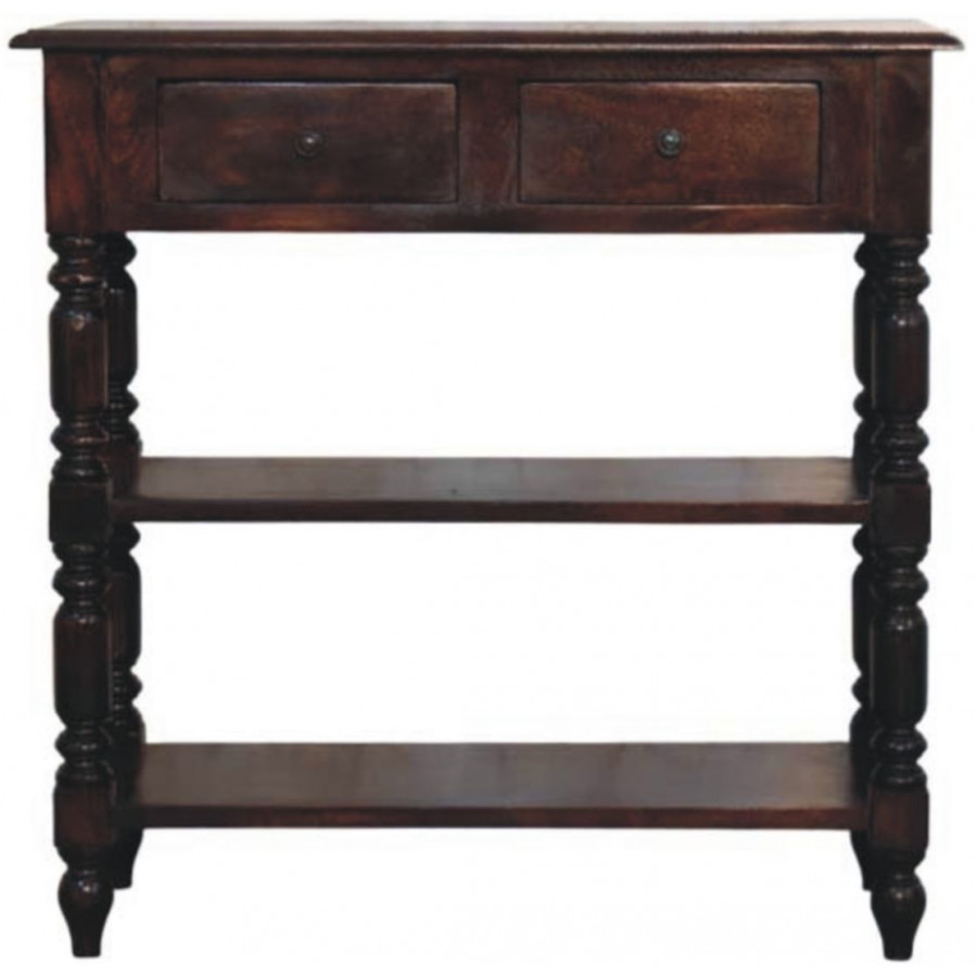 Artisan - Turned Legs Cherry Side Table