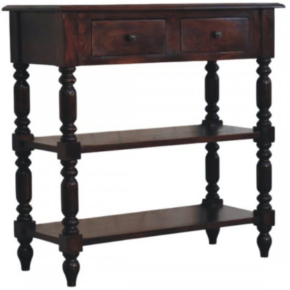 Artisan - Turned Legs Cherry Side Table