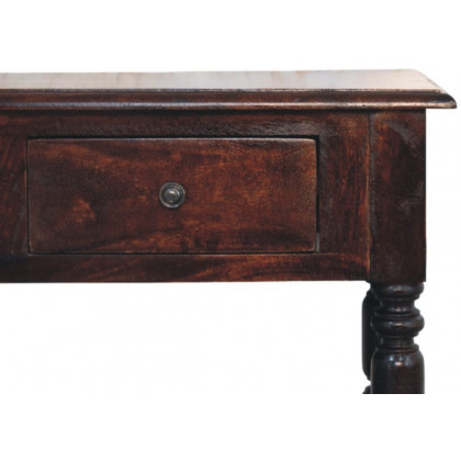 Artisan - Turned Legs Cherry Side Table
