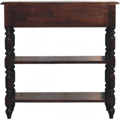 Artisan - Turned Legs Cherry Side Table