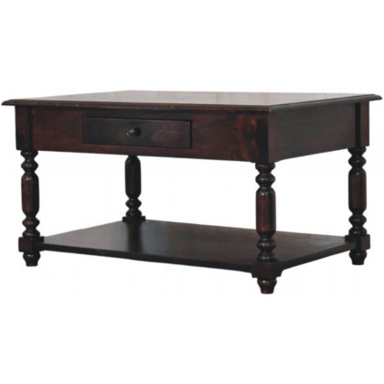Artisan - Turned Legs Cherry Console Table