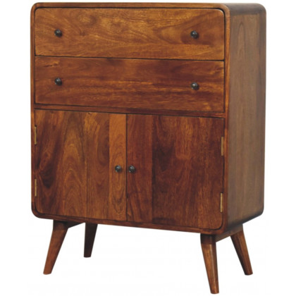 Artisan - Curved Nordic Charm Cabinet