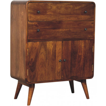 Artisan - Curved Nordic Charm Cabinet