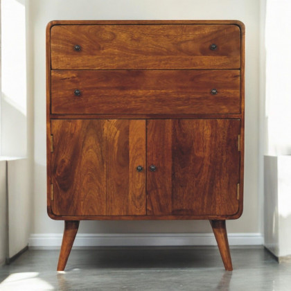 Artisan - Curved Nordic Charm Cabinet
