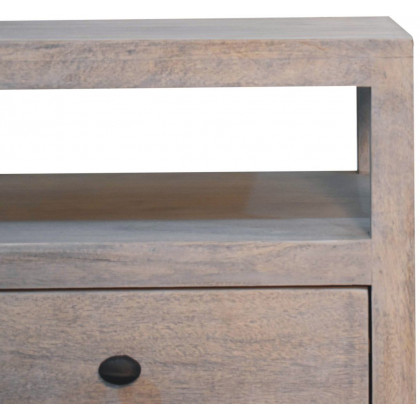 Artisan - Acid Wash 2 Drawer Open Bedside