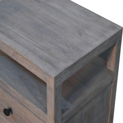 Artisan - Acid Wash 2 Drawer Open Bedside