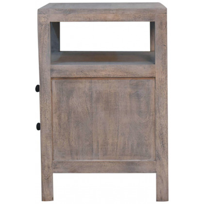 Artisan - Acid Wash 2 Drawer Open Bedside