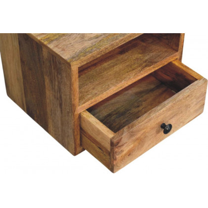 Artisan - Solis 1-Drawer Oak-Ish Wall Mounted Nightstand