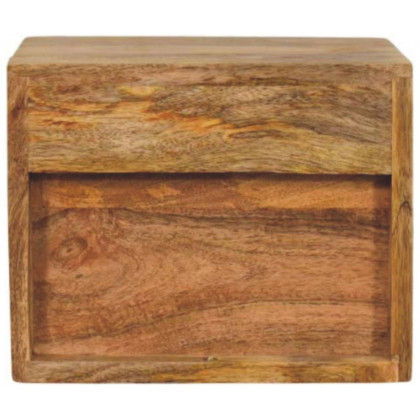Artisan - Solis 1-Drawer Oak-Ish Wall Mounted Nightstand