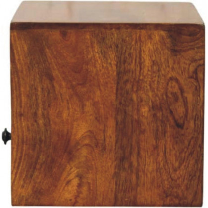Artisan - Solis 1-Drawer Chestnut Wall Mounted Nightstand