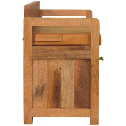 Artisan - Oxford Oak-Ish 2 Drawer Storage Bench