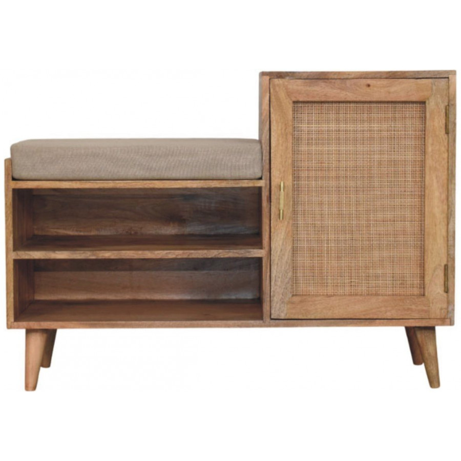 Artisan - Larissa 2 Slot Oak-Ish Bench Unit