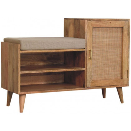 Artisan - Larissa 2 Slot Oak-Ish Bench Unit