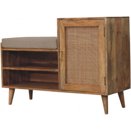 Artisan - Larissa 2 Slot Oak-Ish Bench Unit