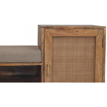Artisan - Larissa 2 Slot Oak-Ish Bench Unit