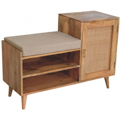 Artisan - Larissa 2 Slot Oak-Ish Bench Unit