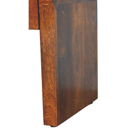 Artisan - Mini Darcy Chestnut Nightstand With Curved Edges