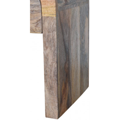 Artisan - Mini Darcy Oak-Ish Nightstand With Curved Edges