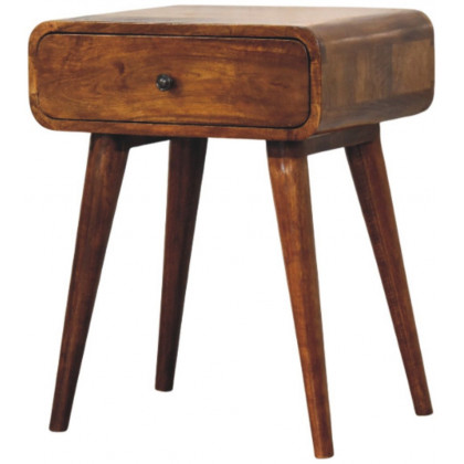 Artisan - Avora Chestnut Nightstand With 1 Drawer
