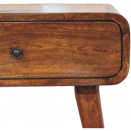 Artisan - Avora Chestnut Nightstand With 1 Drawer