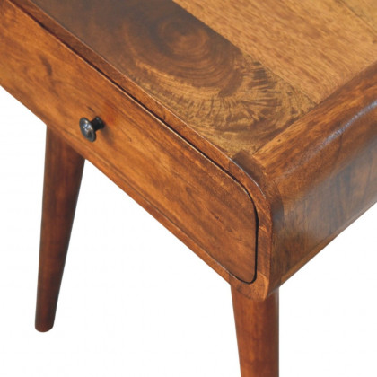 Artisan - Avora Chestnut Nightstand With 1 Drawer
