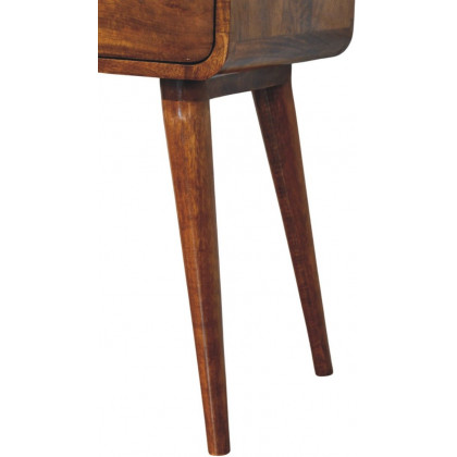 Artisan - Avora Chestnut Nightstand With 1 Drawer