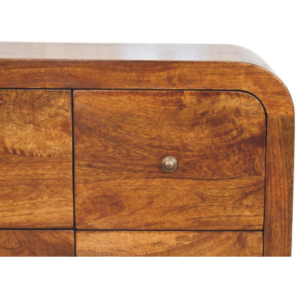 Artisan - Darcy 3 Over 3 Drawer Chest In Chestnut Finish