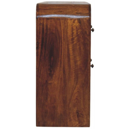 Artisan - Darcy 3 Over 3 Drawer Chest In Chestnut Finish
