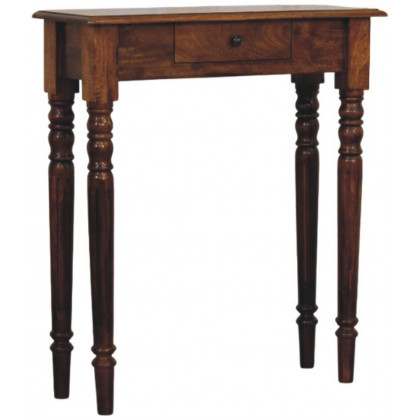 Artisan - Turned Legs 1 Drawer Chestnut Console