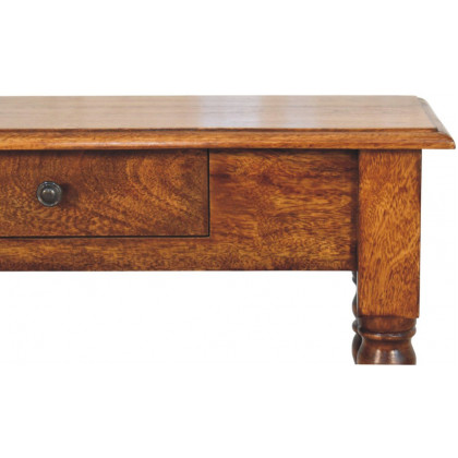 Artisan - Turned Legs 1 Drawer Chestnut Console