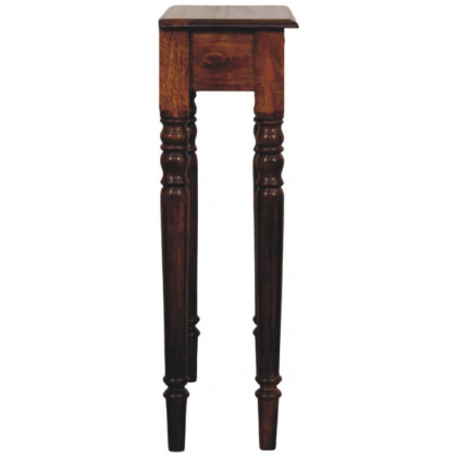 Artisan - Turned Legs 1 Drawer Chestnut Console