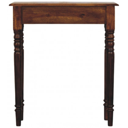 Artisan - Turned Legs 1 Drawer Chestnut Console