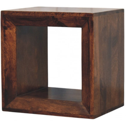 Artisan - Solis Open California Walnut Side Table