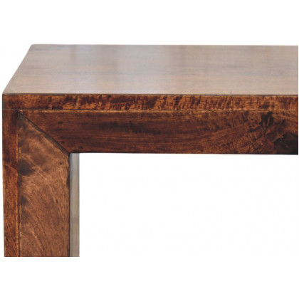Artisan - Solis Open California Walnut Side Table