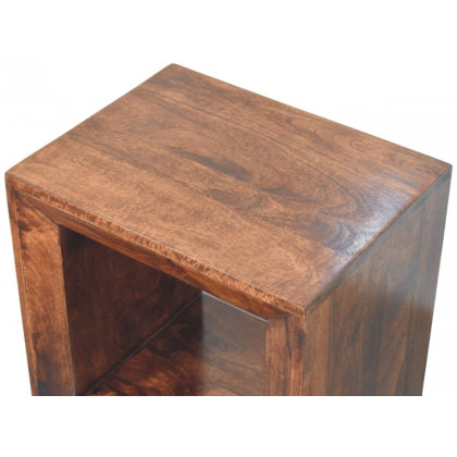 Artisan - Solis Open California Walnut Side Table