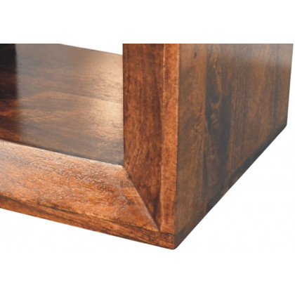 Artisan - Solis Open California Walnut Side Table