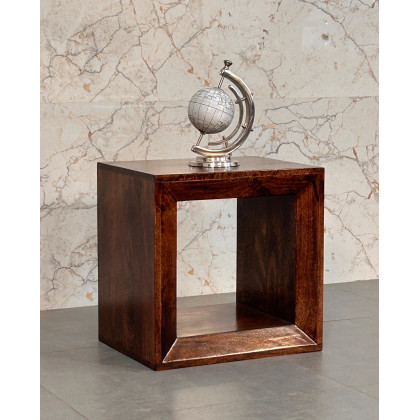 Artisan - Solis Open California Walnut Side Table