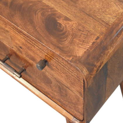 Artisan - Avora 3-Drawer Chestnut Nightstand