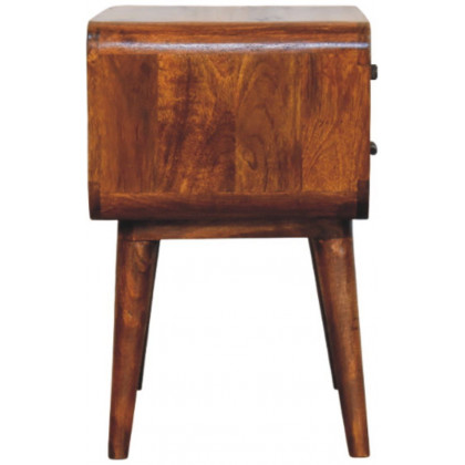 Artisan - Avora 3-Drawer Chestnut Nightstand