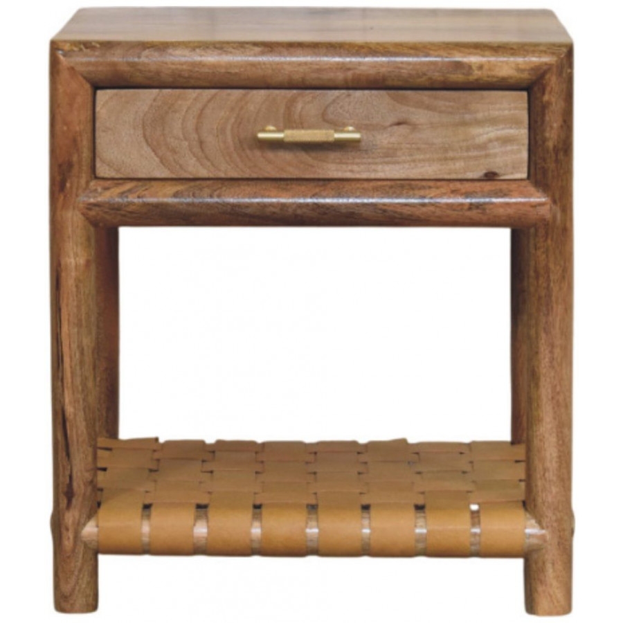 Artisan - Regency Woven Oak-Ish Nightstand With Drawer