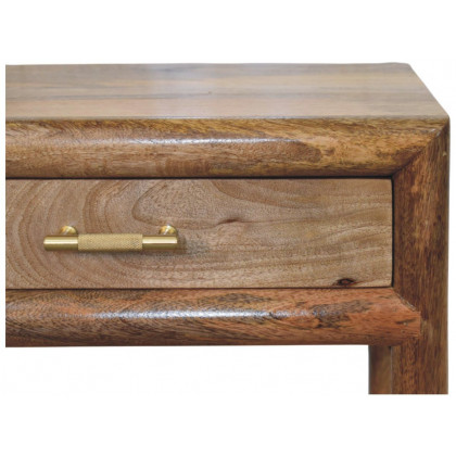 Artisan - Regency Woven Oak-Ish Nightstand With Drawer