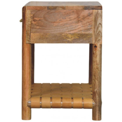 Artisan - Regency Woven Oak-Ish Nightstand With Drawer