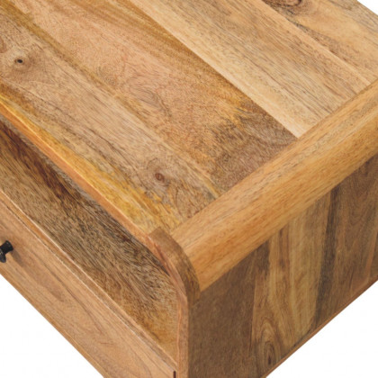 Artisan - Avora Wall-Mounted Oak-Ish Nightstand