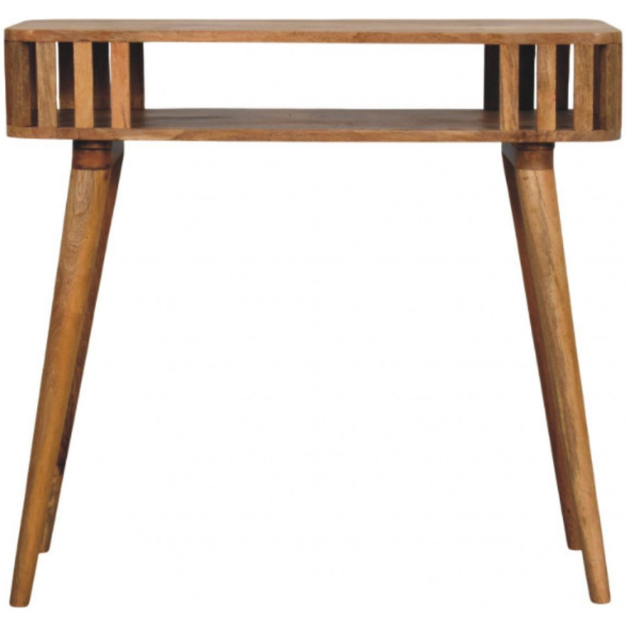 Artisan - Slatted Oak-Ish Console