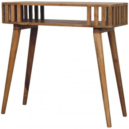 Artisan - Slatted Oak-Ish Console