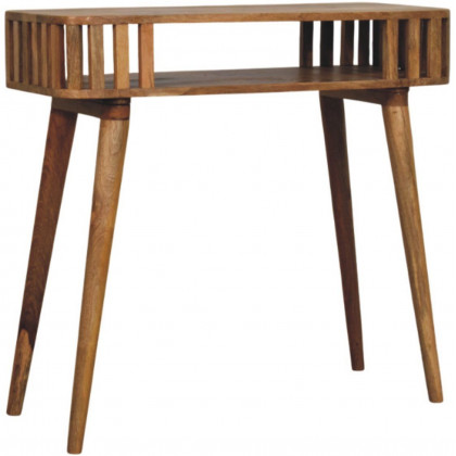 Artisan - Slatted Oak-Ish Console