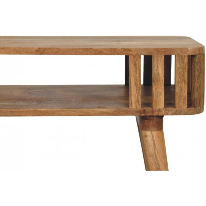 Artisan - Slatted Oak-Ish Console