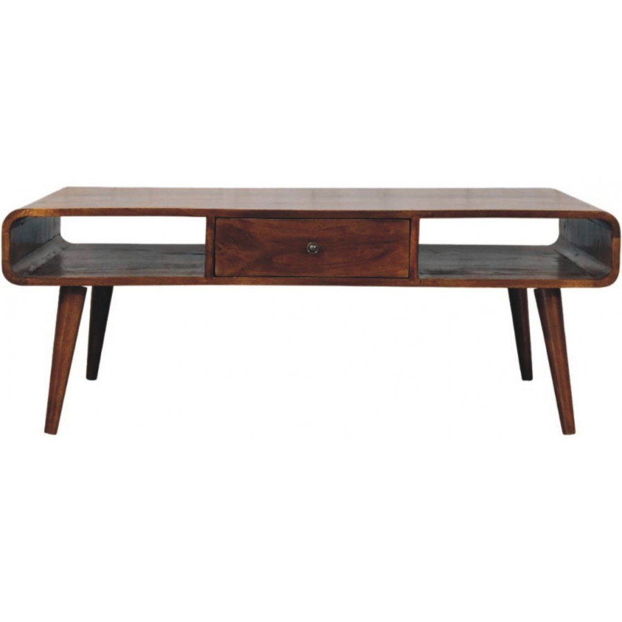 Artisan - Avora 2 Drawer Chestnut Coffee Table