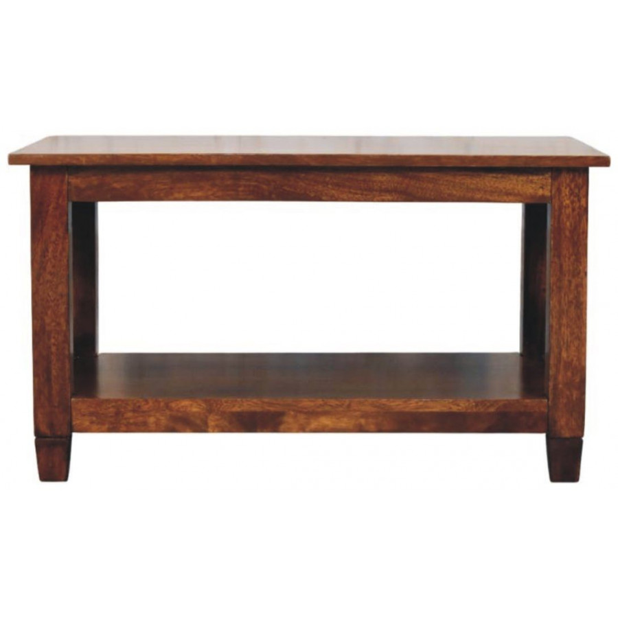 Artisan - Belmont X-Frame Chestnut Coffee Table